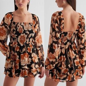 Floral Autumn Romper